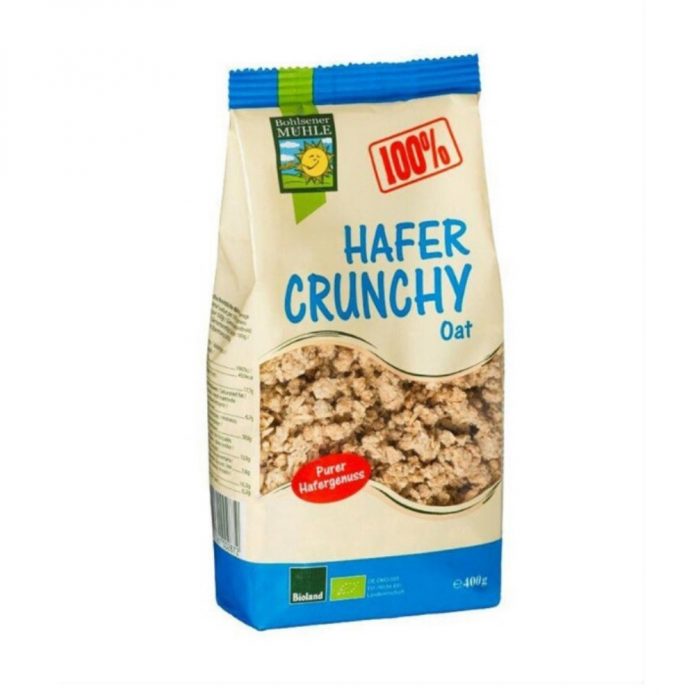 Ngũ cốc Crunchy yến mạch hữu cơ 400g - Bohsener New