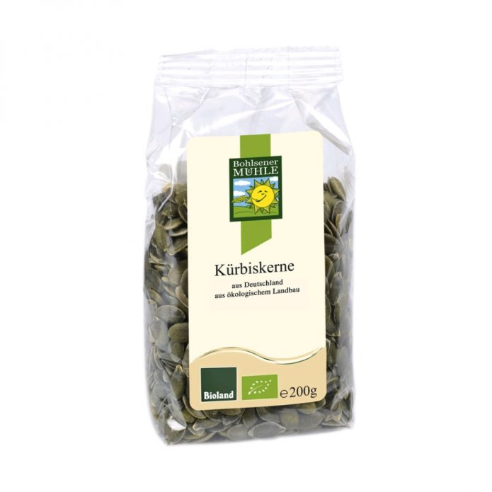 Hạt bí đỏ hữu cơ 200g - Bohlsener