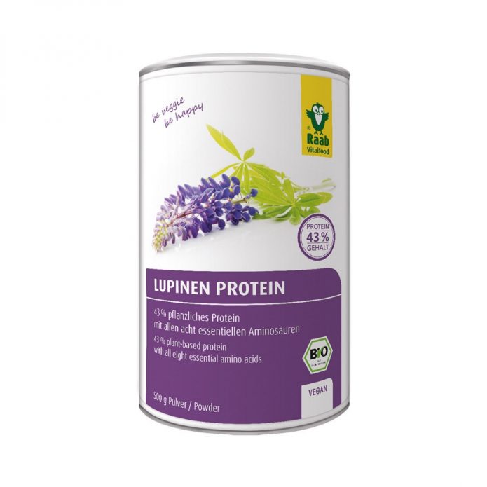 Bột protein Lupine hữu cơ 500g - Raab