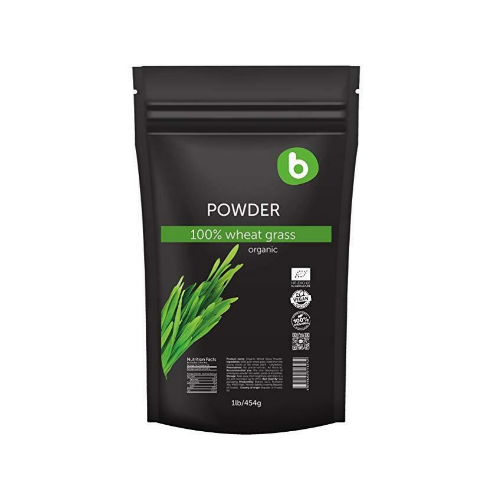 Bột cỏ lúa mì hữu cơ 454g - Bobica 2