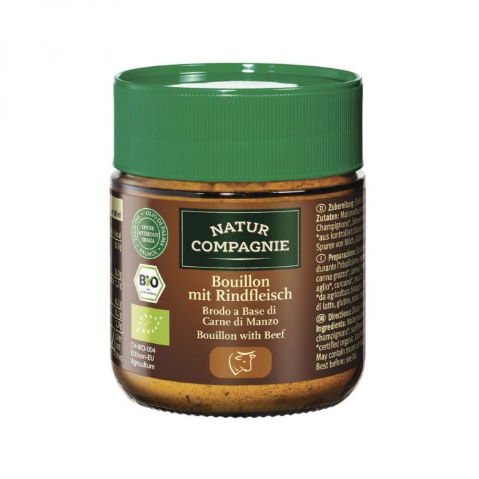 Bột soup hữu cơ vị bò 100g - Natur Compagnie