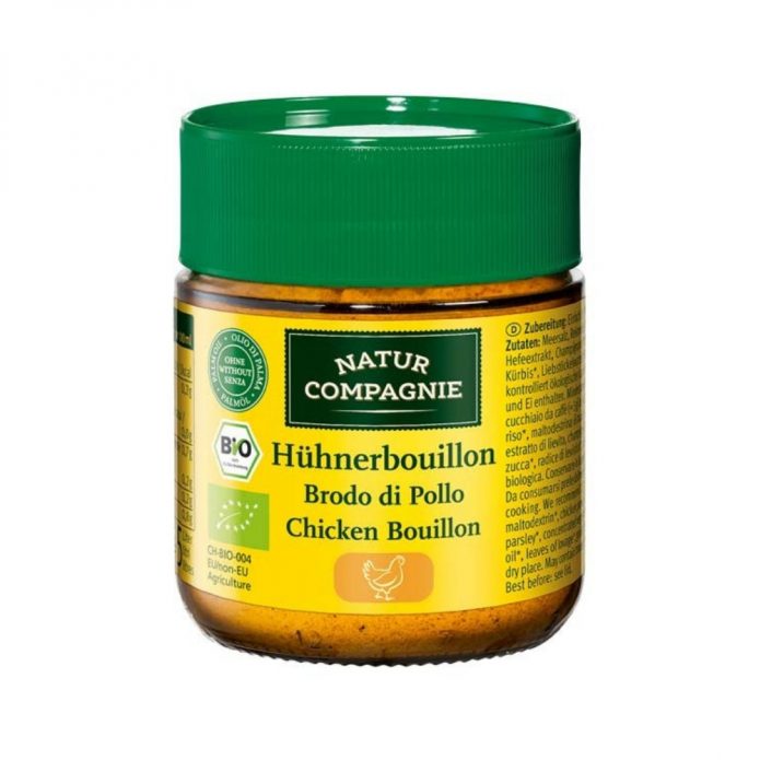 Bột soup hữu cơ vị gà 100g - Natur Compagnie