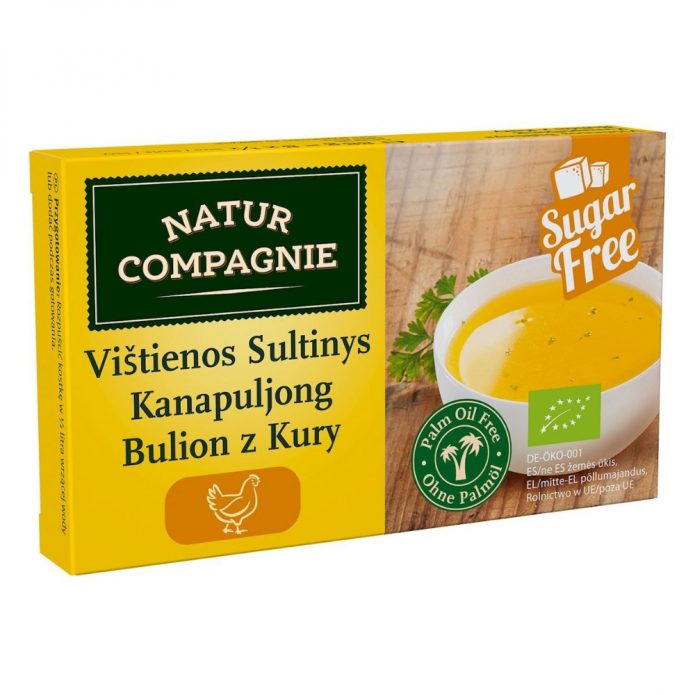 Bột soup hữu cơ vị gà 88g - Natur Compagnie