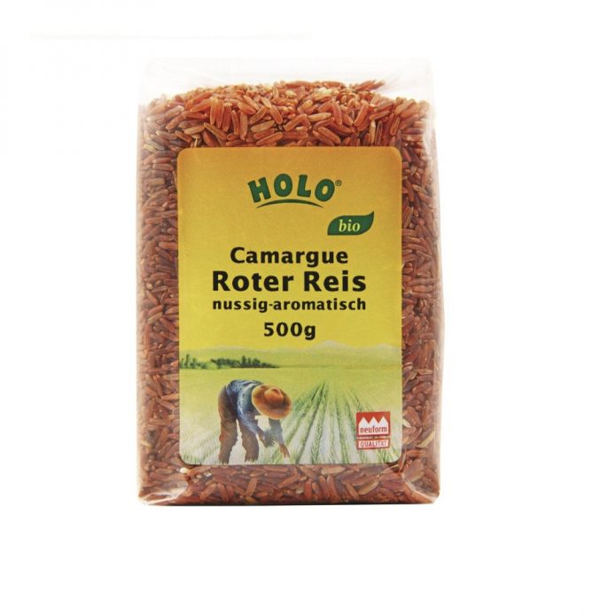 Gạo Lứt Huyết Rồng hữu cơ 500g - Holo