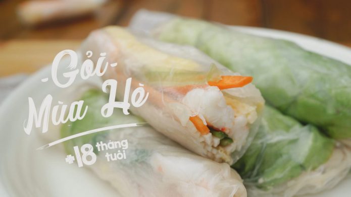 Món gỏi cuốn ăn dặm - Men No Sato 565