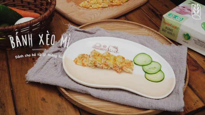 Nguyên Liệu làm bánh xèo ăn dặm Men No Sato 111718F1