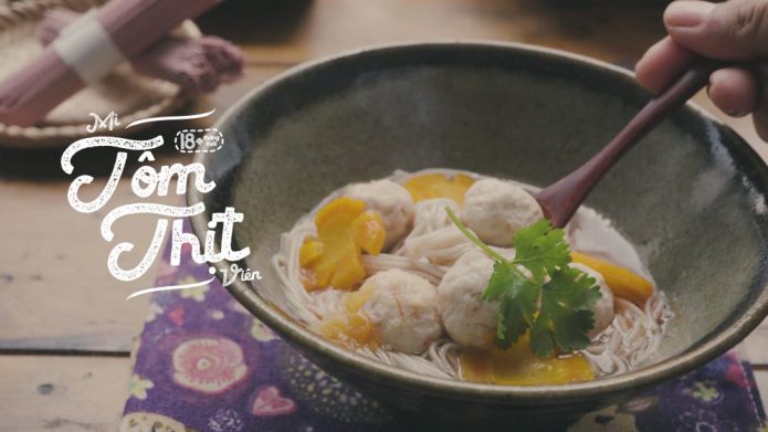 Mì ăn dặm tôm thịt viên Men No Sato 241