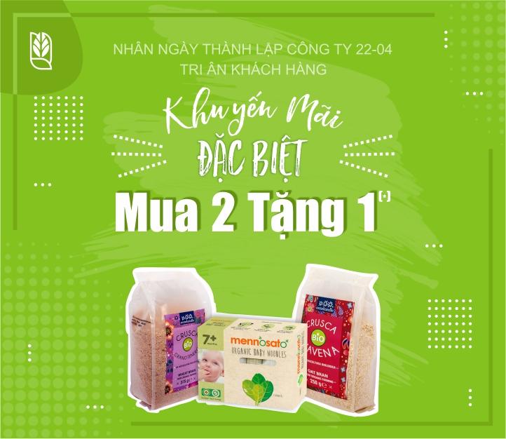 TRI ÂN KHÁCH HÀNG NHÂN NGÀY THÀNH LẬP CÔNG TY 22-04 - organic life