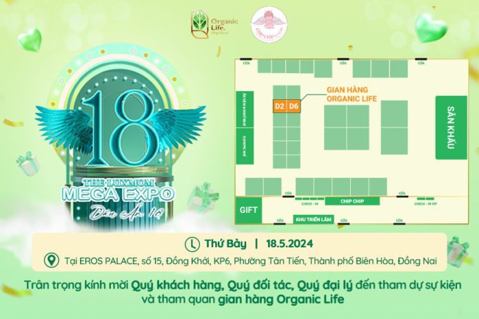 Khám phá thế giới ăn dặm hữu cơ Organic Life tại “The LuxMom Mega Expo - Dấu ấn 18
