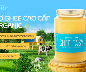 Ghee Easy – Bơ ghee organic cao cấp từ Hà Lan
