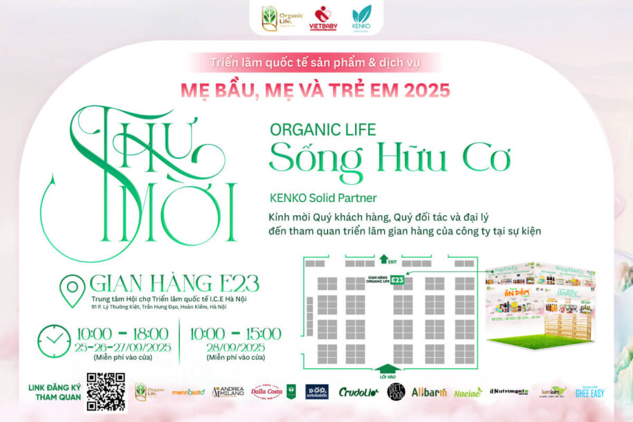 Organic Life hân hạnh đồng hành cùng VietBaby Fair Hà Nội 2025