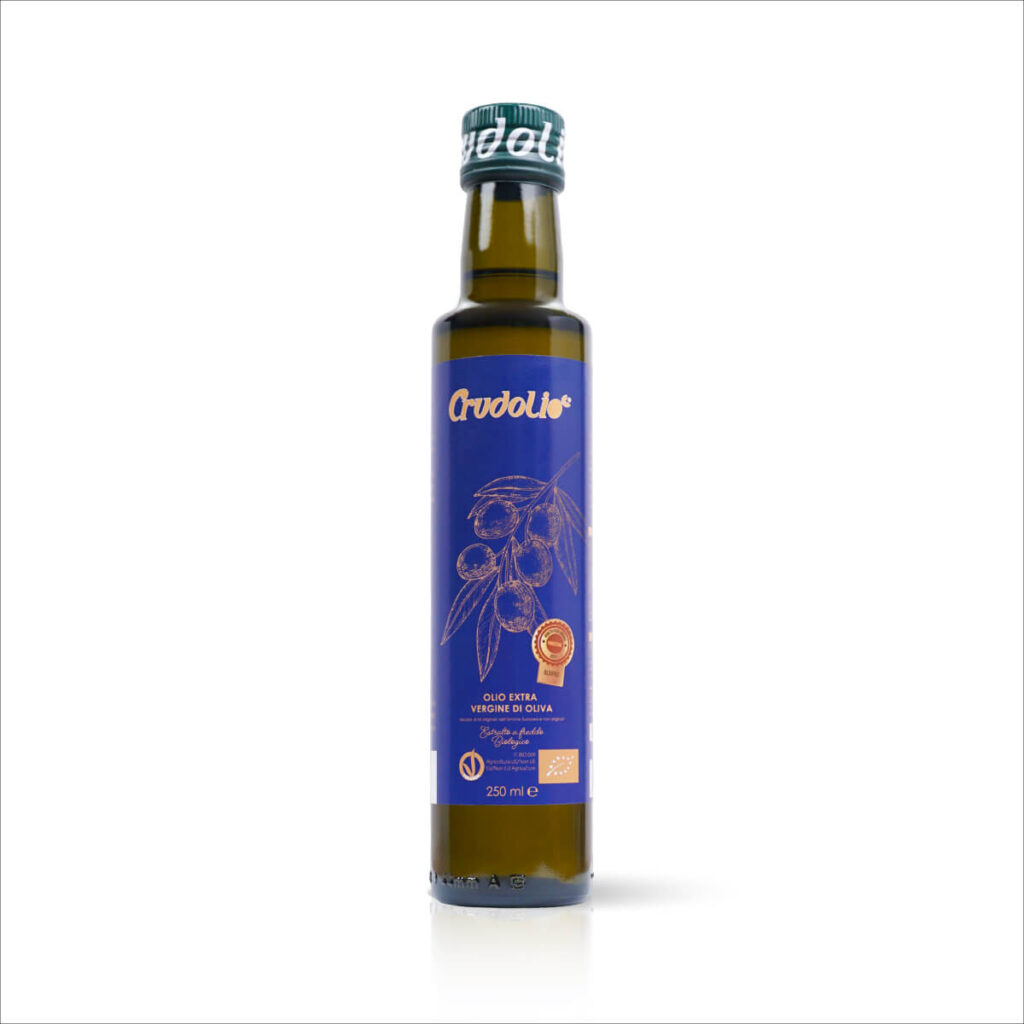 Dầu Olive Siêu Nguyên Chất Crudolio hữu cơ 250ml