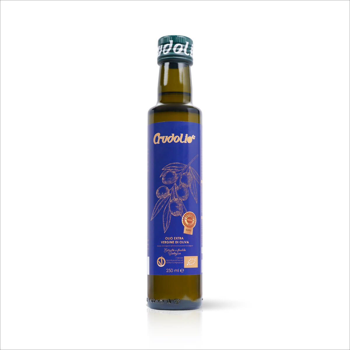 Dầu Olive Siêu Nguyên Chất Crudolio hữu cơ 250ml