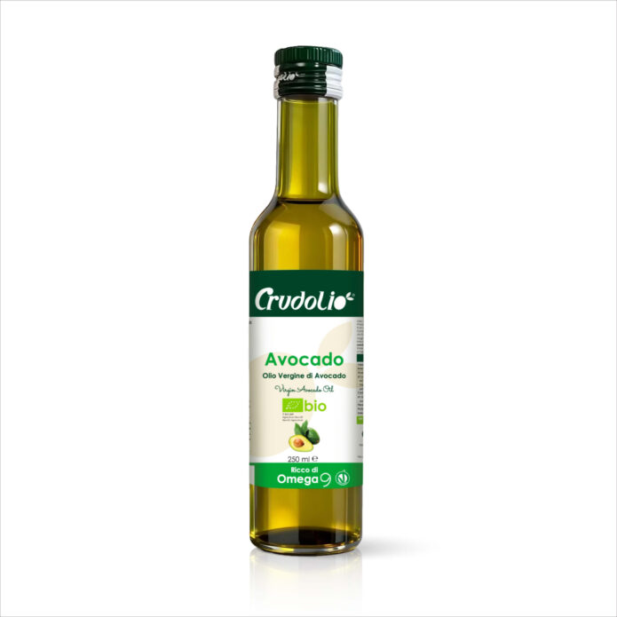 Dầu quả bơ hữu cơ ép lạnh nguyên chất Crudolio